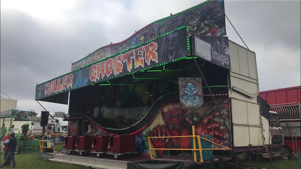 Roller Ghoster, Peterborough Funfair 2021 - On ride