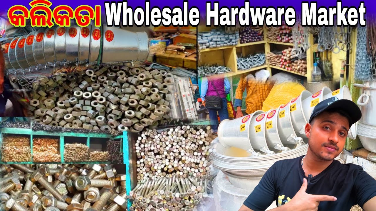 Hardware Wholesale Market in Kolkata Bara Bazar \\ Kolkata Hardware Market @Sibuvlogkolkata.