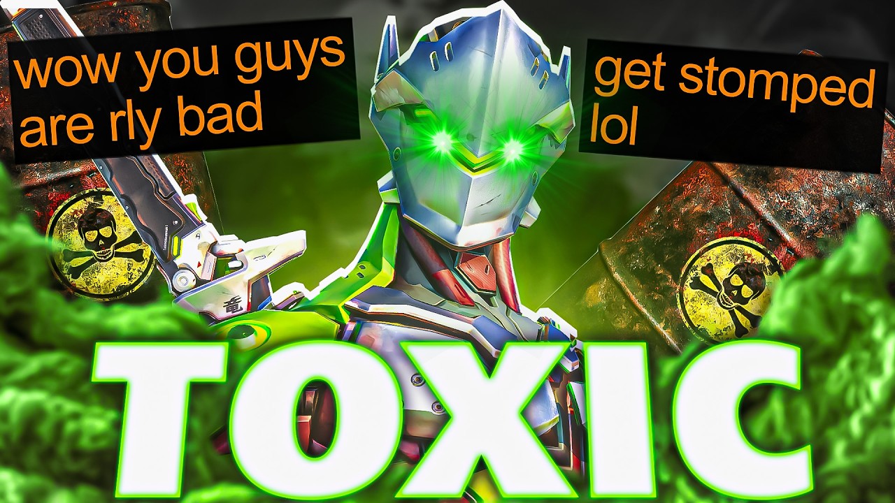 Токсичный Гэндзи УНИЧТОЖЕН! | Overwatch 2