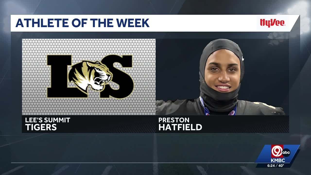 Lee’s Summit’s Preston Hatfield named Athlete of the Week after record-breaking title game