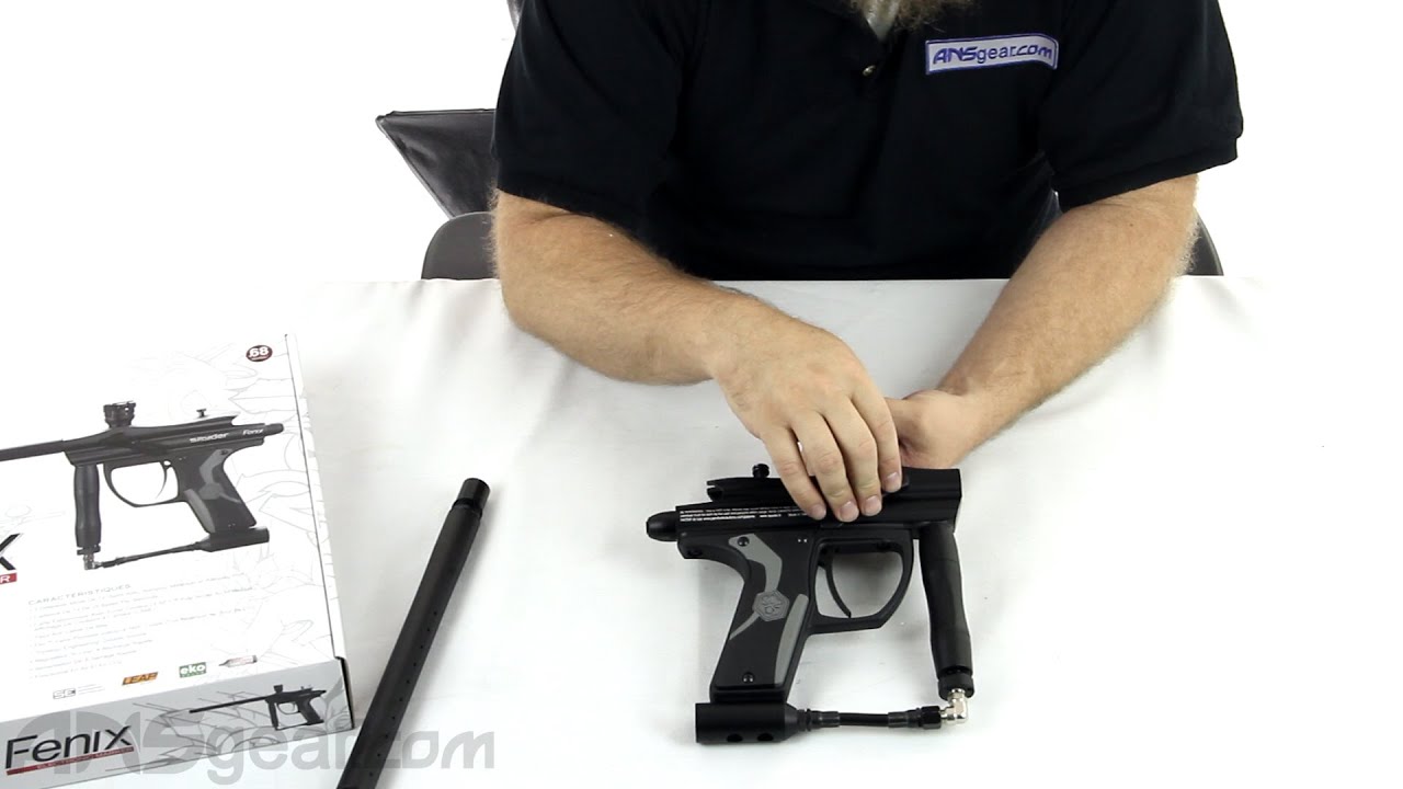 2012 Kingman Spyder Fenix Electronic Paintball Gun - Review