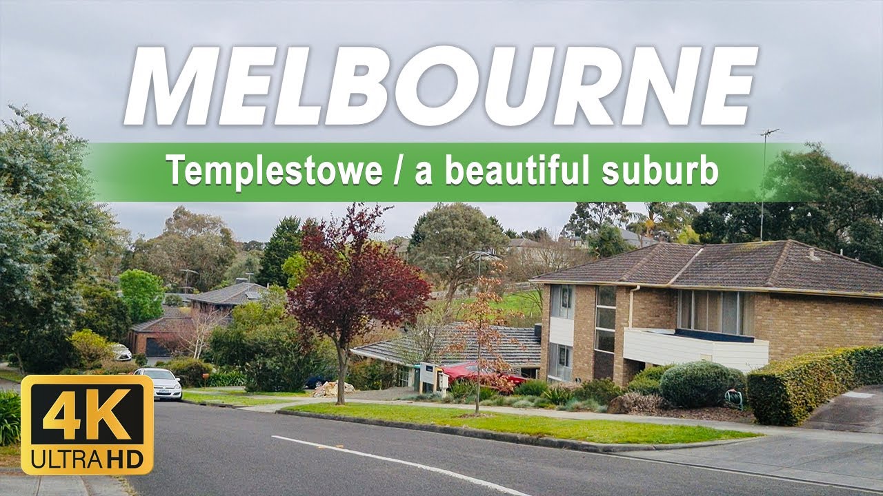 Templestowe - A beautiful part of the world | Drive-through Templestowe to Balwyn | Melbourne | 4K
