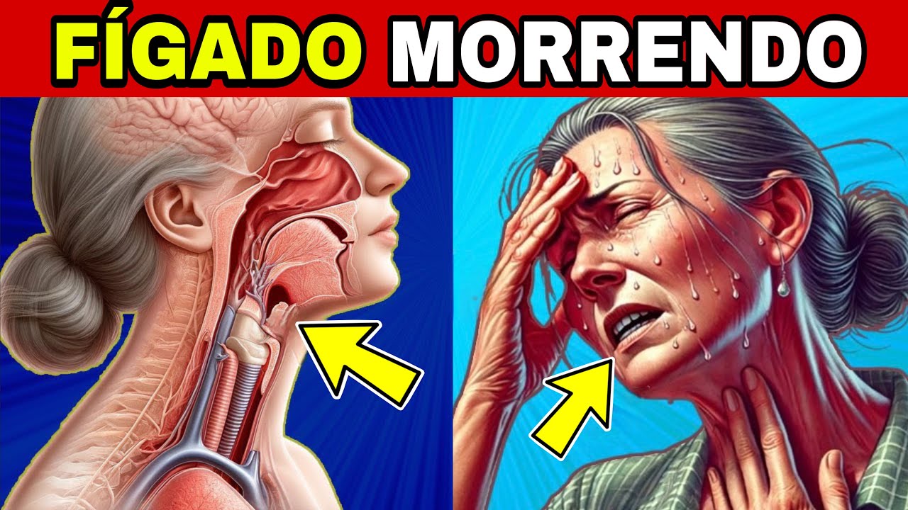 FÍGADO MORRENDO! 14 Sinais de DANO HEPÁTICO + 6 Dicas para PROTEGER o FÍGADO (TOP 16 Alimentos)