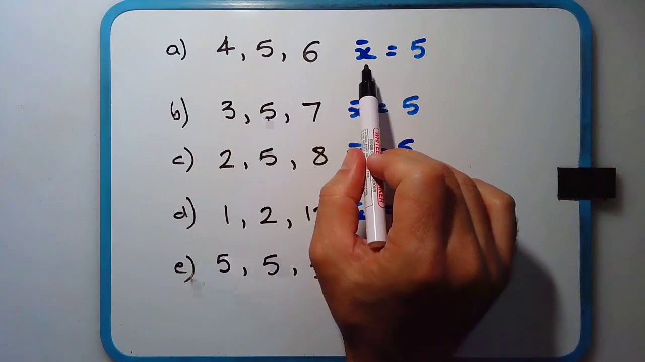 What is standard deviation & what does it represent in statistics? (with example)