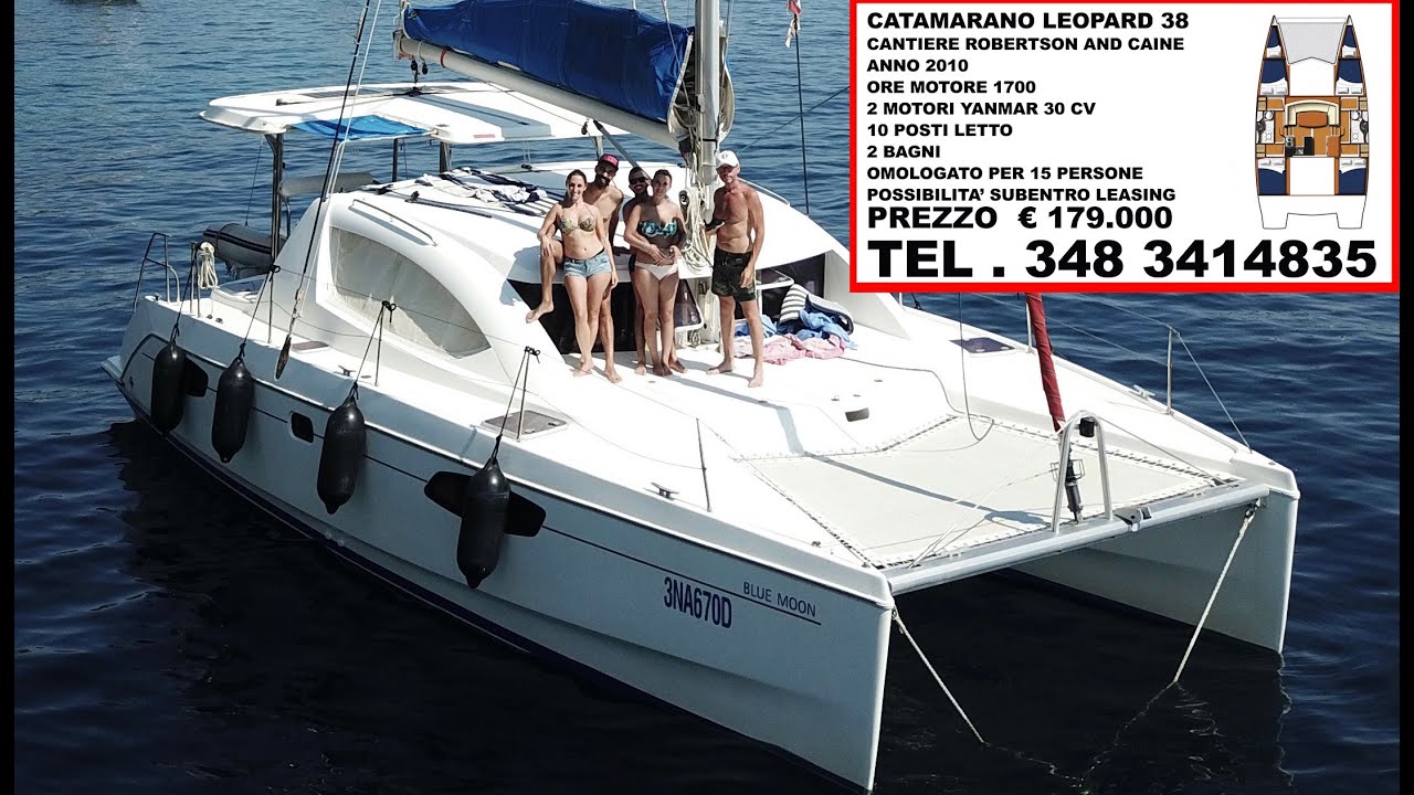 Catamaran Leopard 38