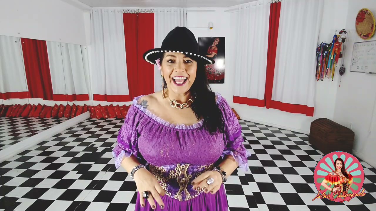 Movimentos do Elemento Cênico CHAPÉU - Dança Cigana Estilo Brasileiro