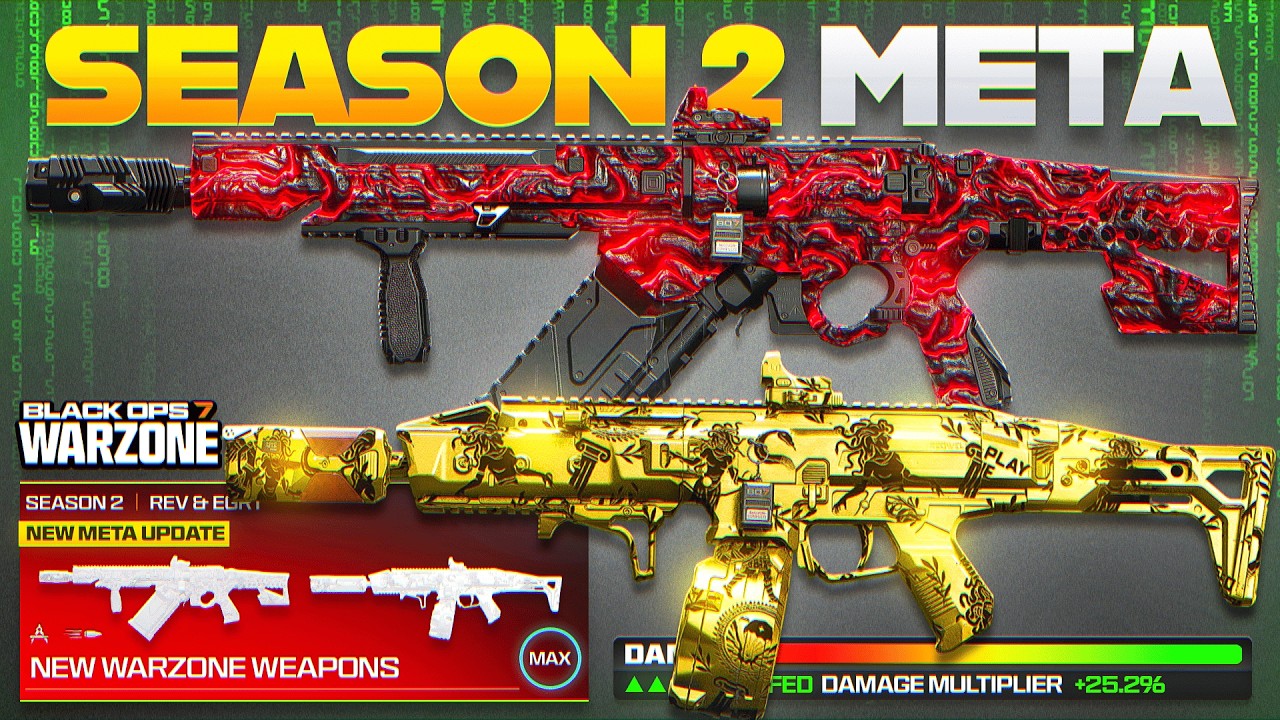 *NEW* BEST WARZONE META LOADOUT for SEASON 2 UPDATE! (Best COD WZ BO7 Meta Loadouts)