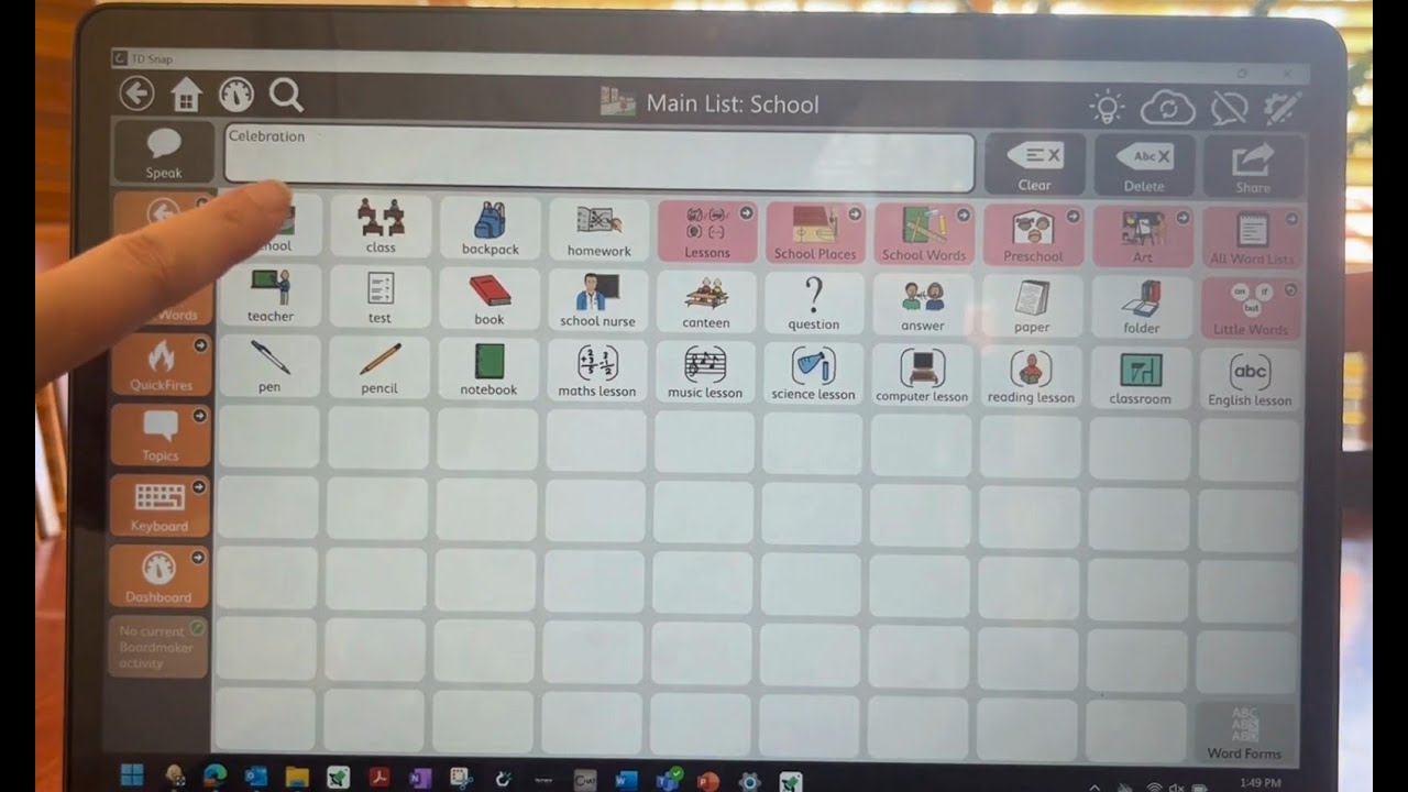 I can use AAC when people don't understand me
