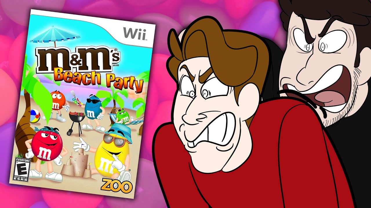 SuperMega играет в M&M's BEACH PARTY