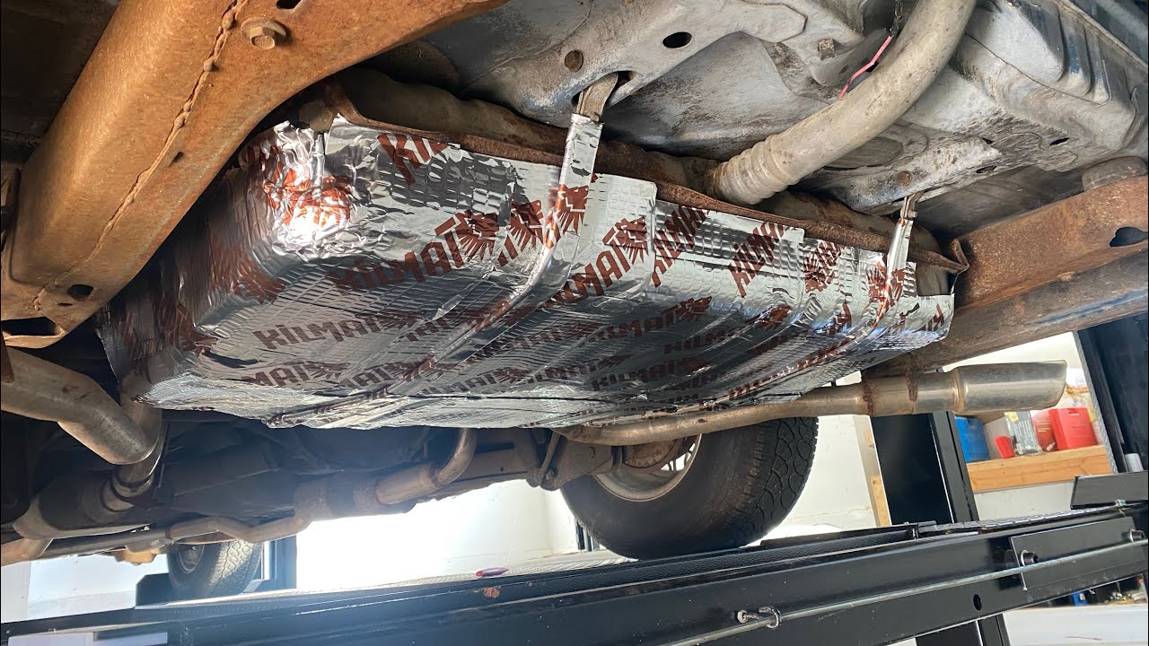 REPLACING TANK, SENDING UNIT & ADDING DEADNER