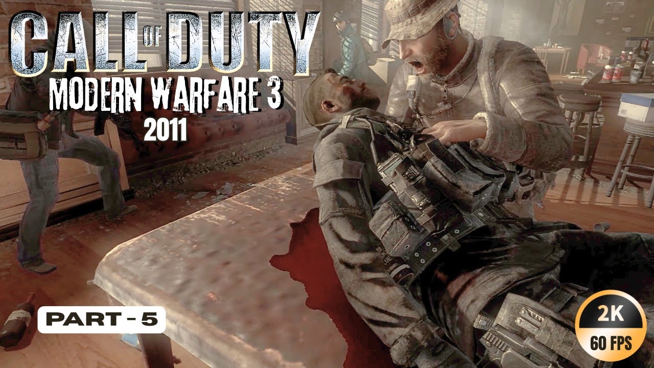 The Saddest Moment in COD History: Goodbye Soap 😭 | Call Of Duty MW3 (2011) | Part 5 | 2K 60FPS