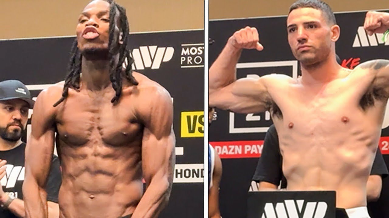 Avious Griffin vs Julian Rodriguez FULL WEIGH-IN