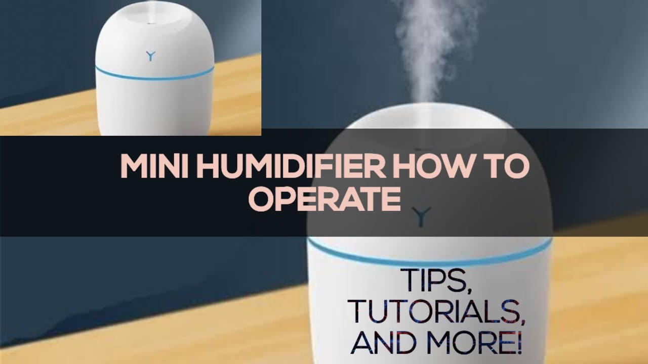 HOW TO USE Portable Mini Air Humidifier USB Desktop for  Car Bedroom Air Diffuser #jiasytchannel 