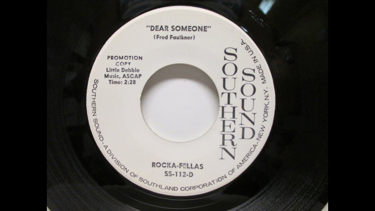 The Rocka-Fellas - Dear Someone 1962