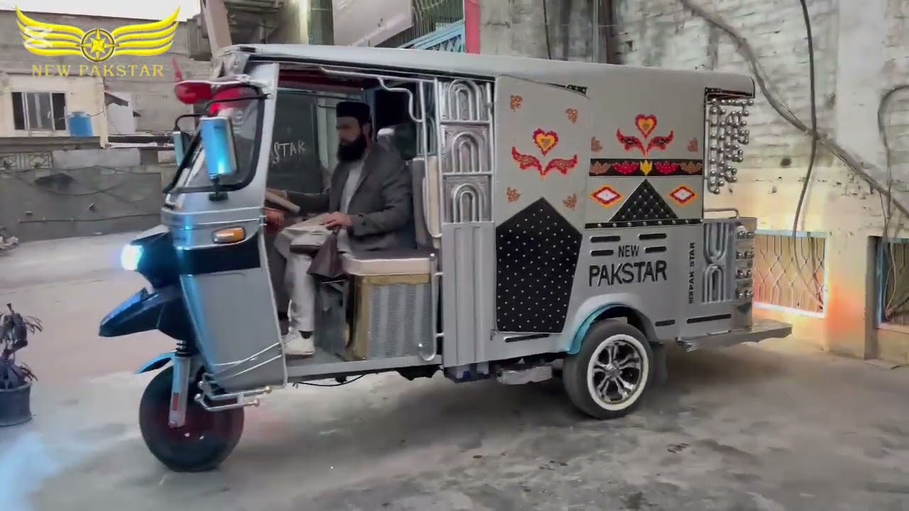 New Pakstar 660cc luxury Rickshaw#newpakstar #660cc #luxuary #string  #rickshaw #factory #foryou