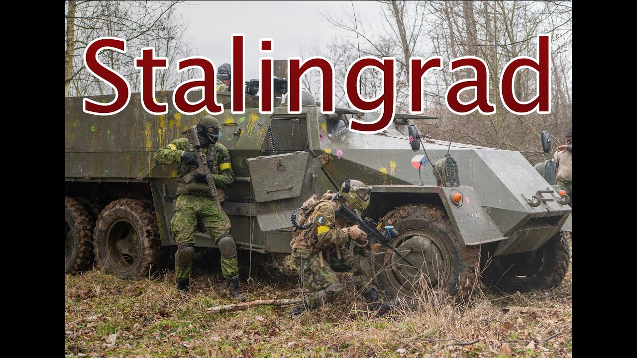 Defending Stalingrad with paintball AT gun