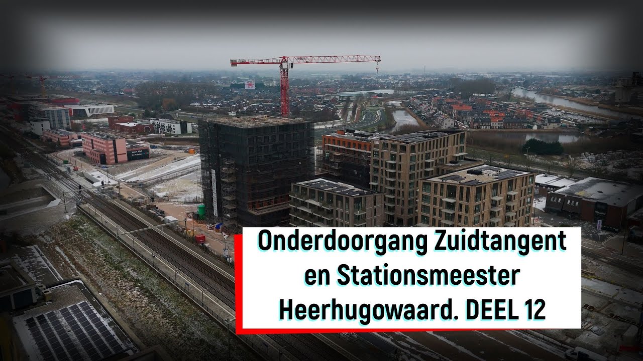 Onderdoorgang Zuidtangent en Stationsmeester Heerhugowaard. DEEL 12