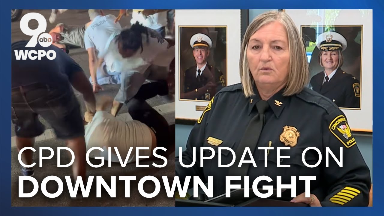 Cincinnati police says 5 charged in downtown fight that has gone viral