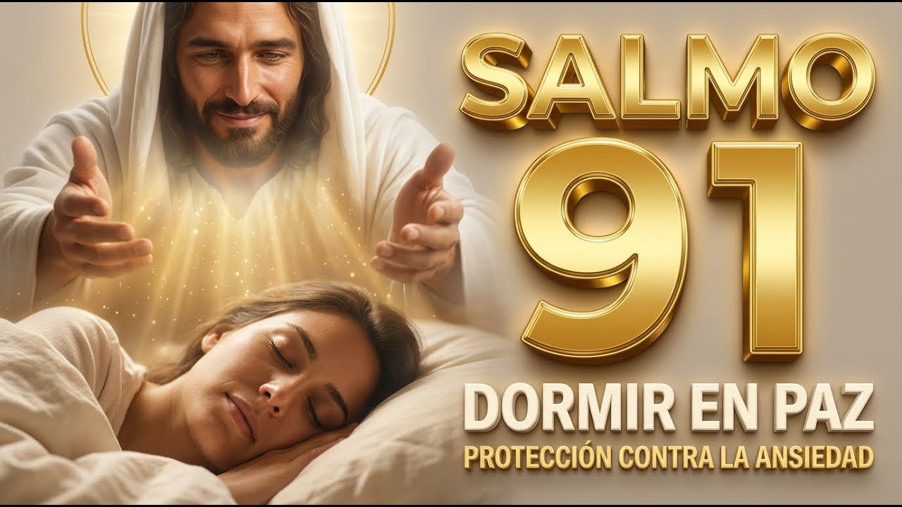 Salmo 91 para un sueño tranquilo — Una oración de protección durante la noche 🌙💧