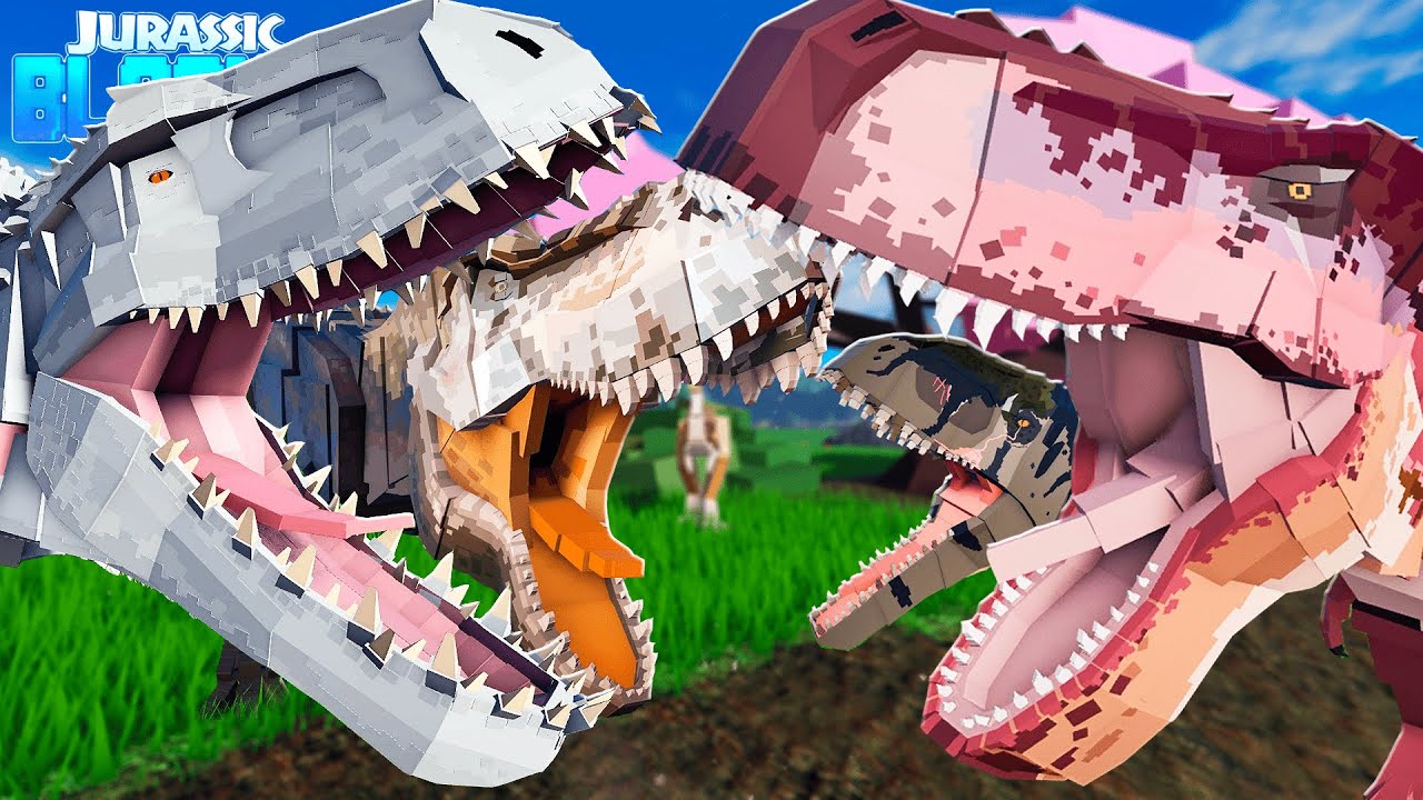 TODAS AS HABILIDADES ESPECIAIS DOS DINOSSAUROS de JURASSIC BLOCKY! | ROBLOX