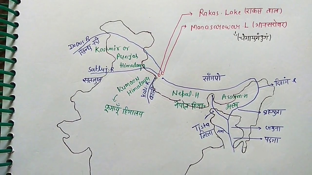 #3- Himalayas- Division of Himalaya on basis of river(नँदियो के आधार पर हिमालय का विभाजन), Questions