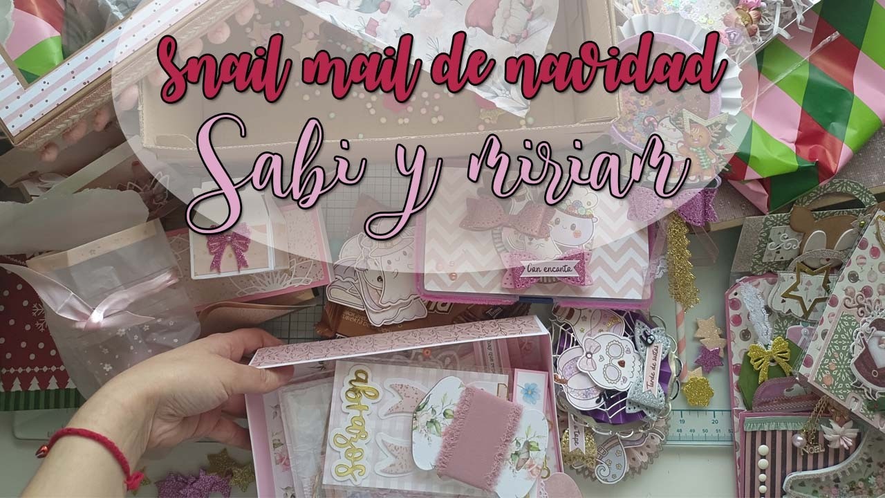 MI REACIÓN AL SUPER SNAIL MAIL DE NAVIDAD 🎅 DE SABI Y MIRIAM