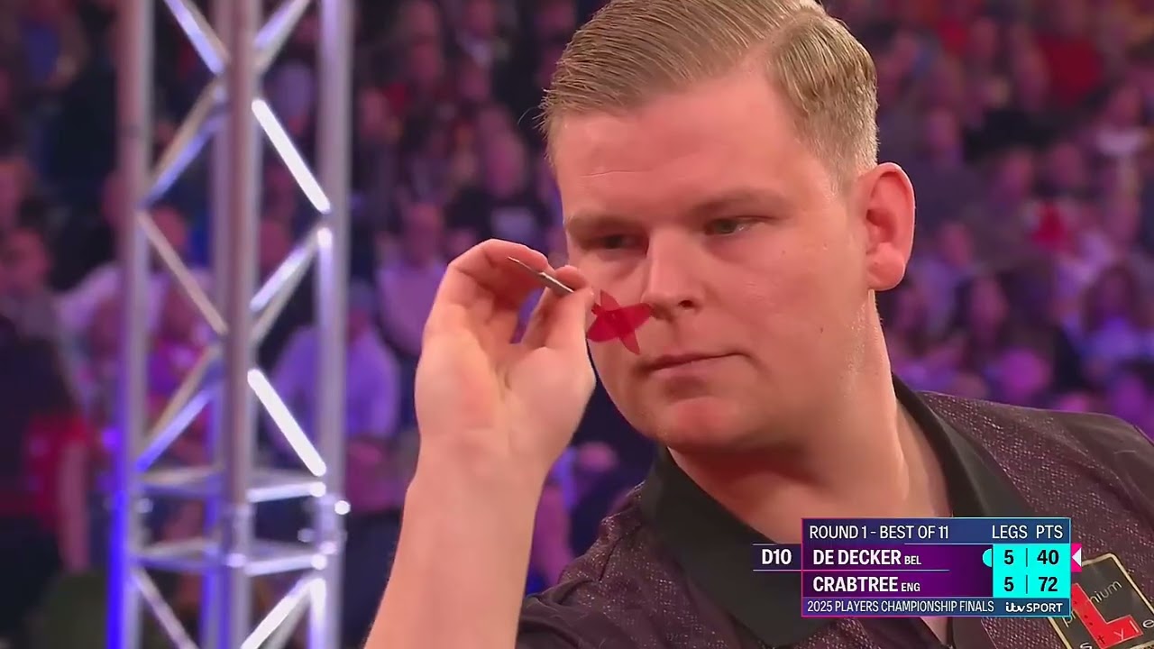 CAM CRABTREE VS MIKE DE DECKER HIGHLIGHTS 2025 LADBROKES PLAYERS CHAMPIONSHIP FINALS DARTS