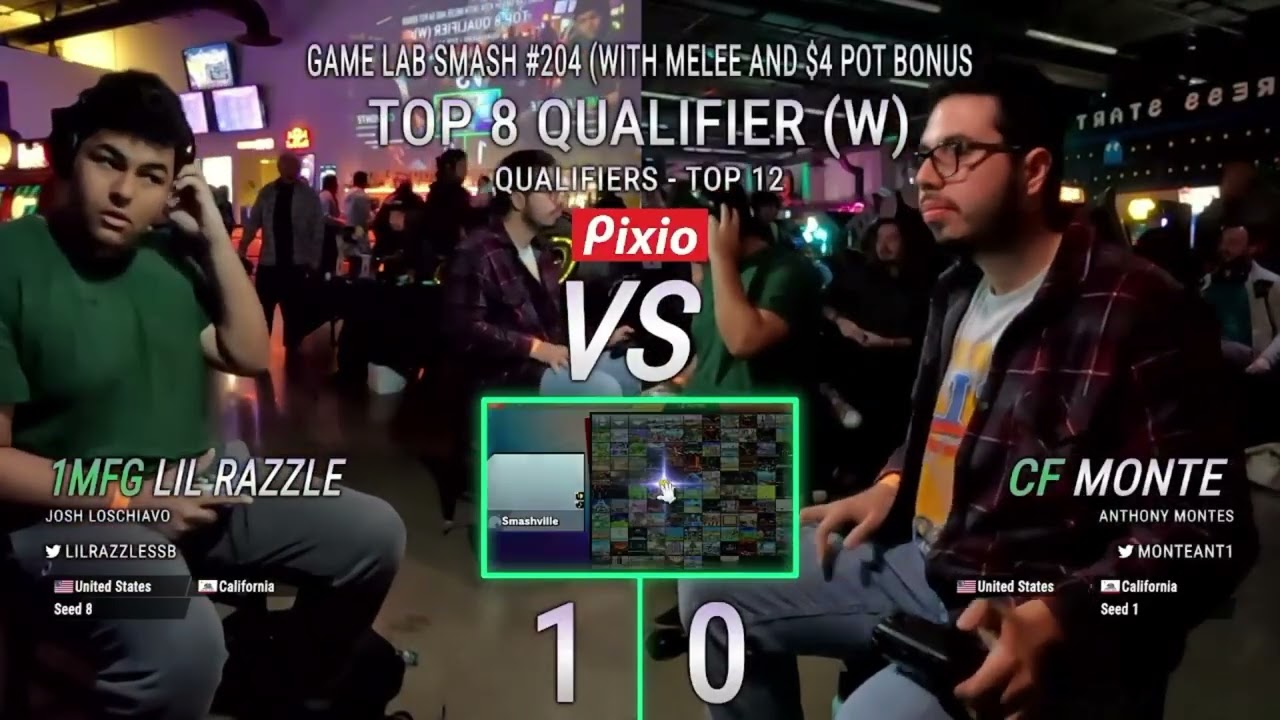 GLS#204 Top 8 Qualifier  Lil Razzle(R.O.B.) vs Monte(GnW)