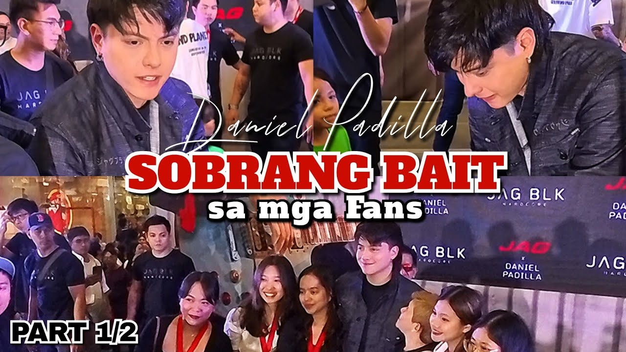 Daniel Padilla SOBRANG BAIT sa mga Fans | JAG Fan Meet & Greet