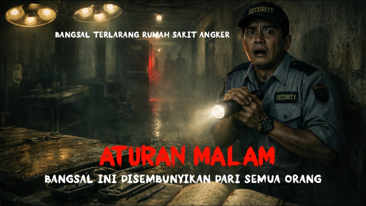 AKU SATPAM RUMAH SAKIT INI, DAN SEMUA ATURAN MALAM DIBUAT UNTUK MENYEMBUNYIKAN SATU BANGSAL