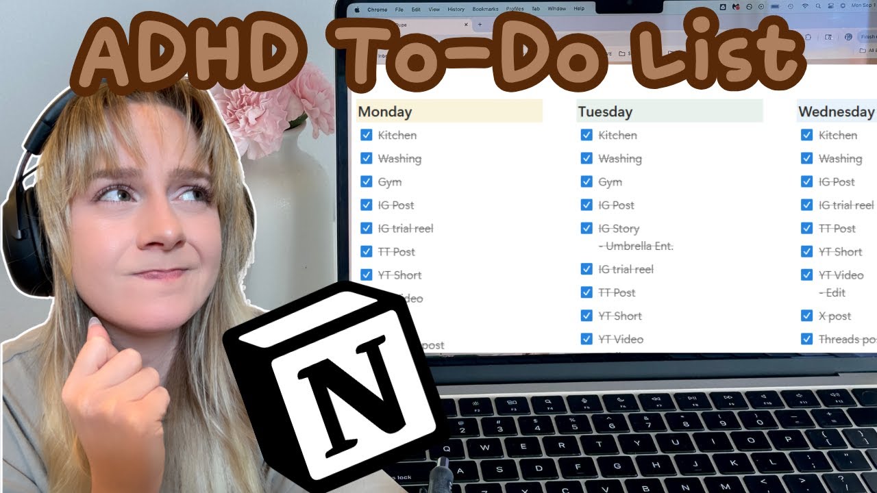 My Notion To-Do List for ADHD Productivity + Free Template