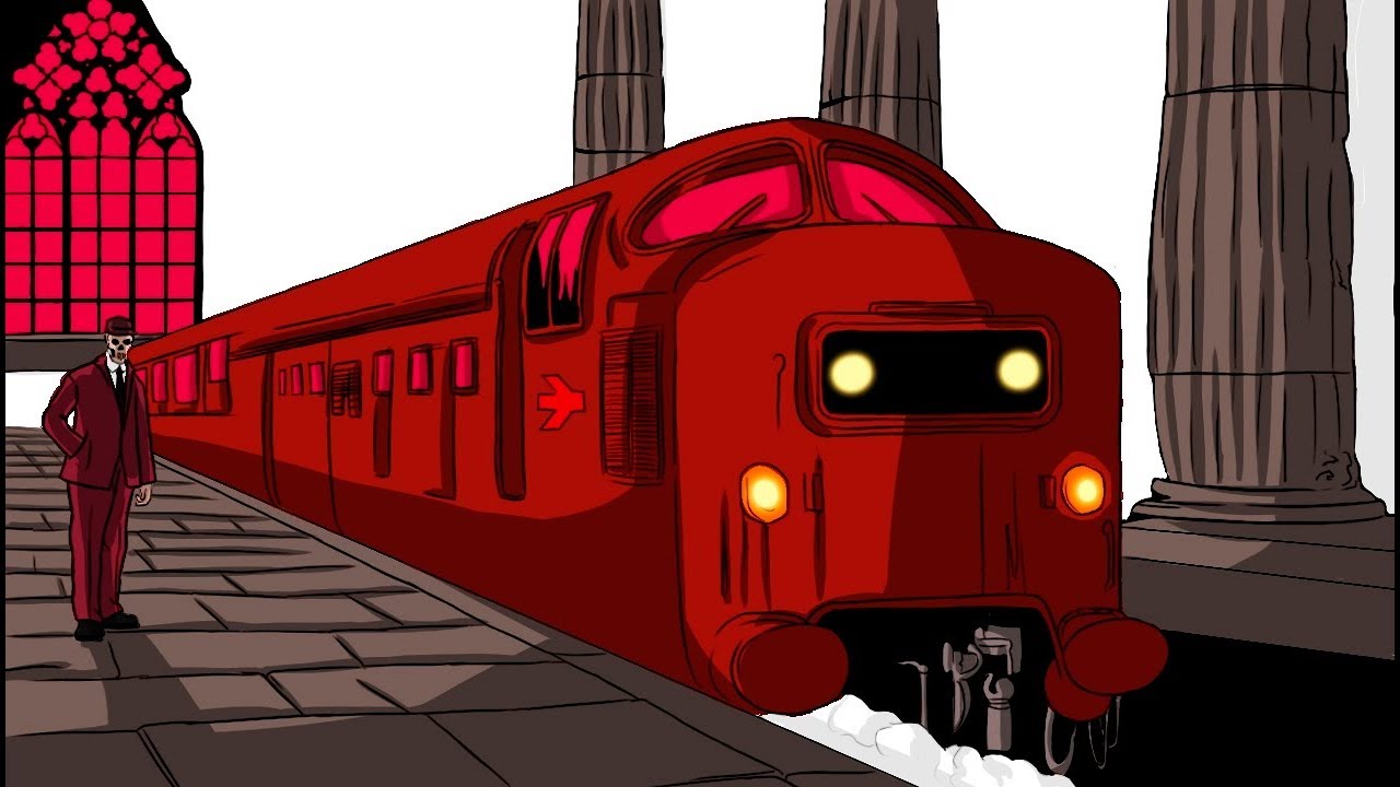 Si subes a este tren podrías terminar en el infierno