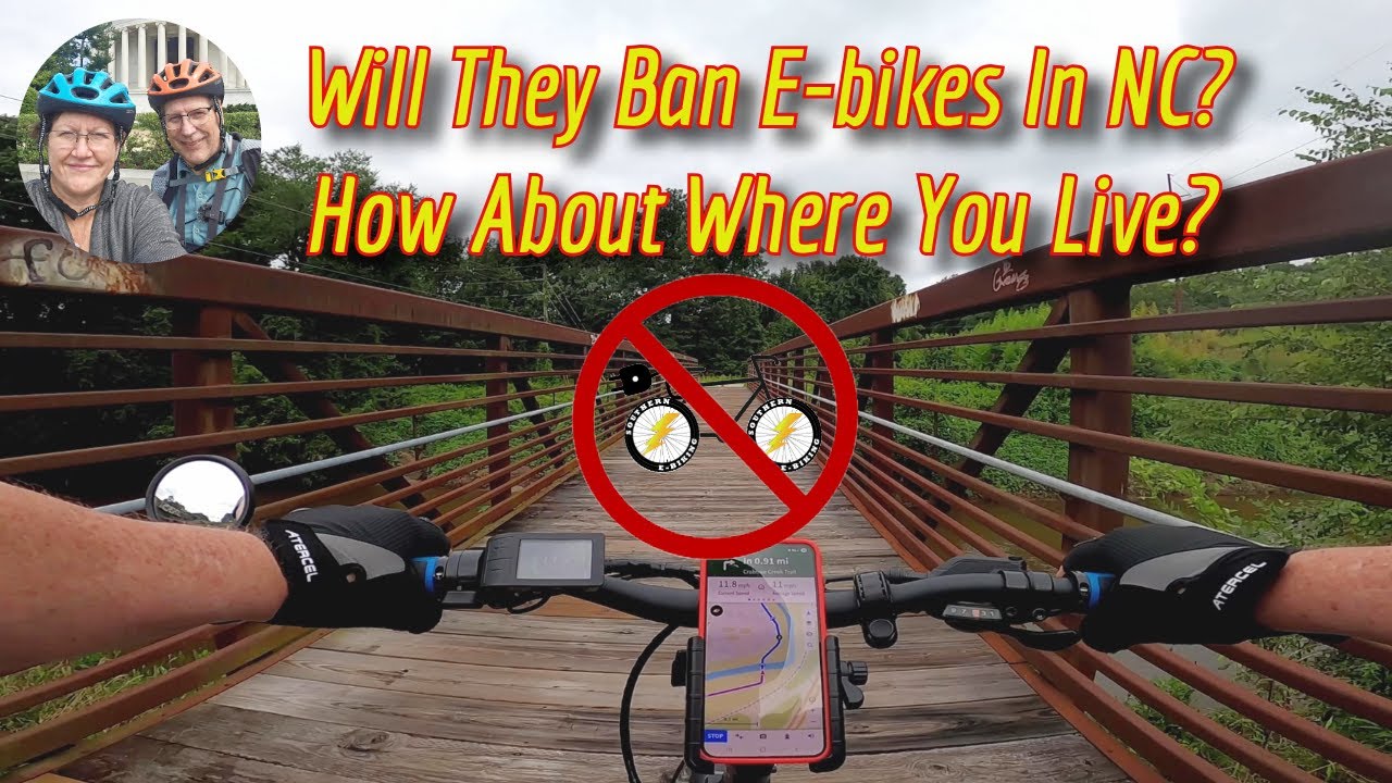 Are E-bikes Banned in NC? How About Where You Live?