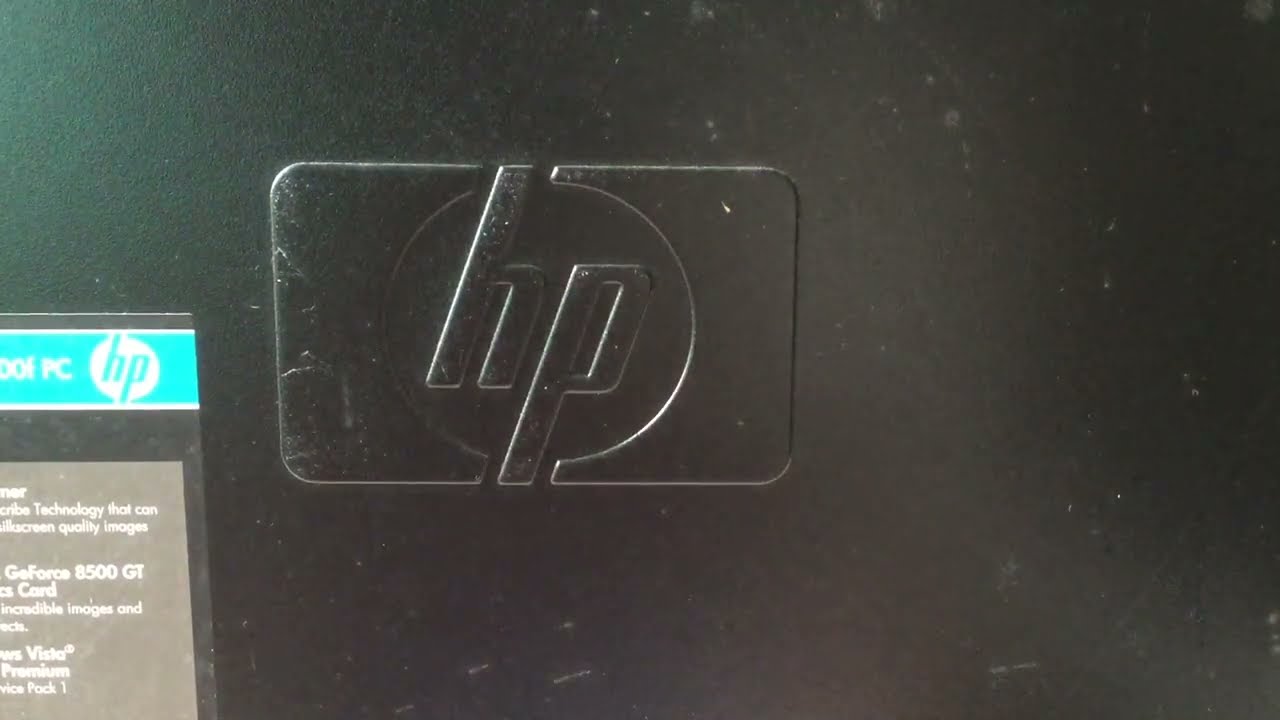 Installing Windows Vista onto an HP Pavilion Media Center PC