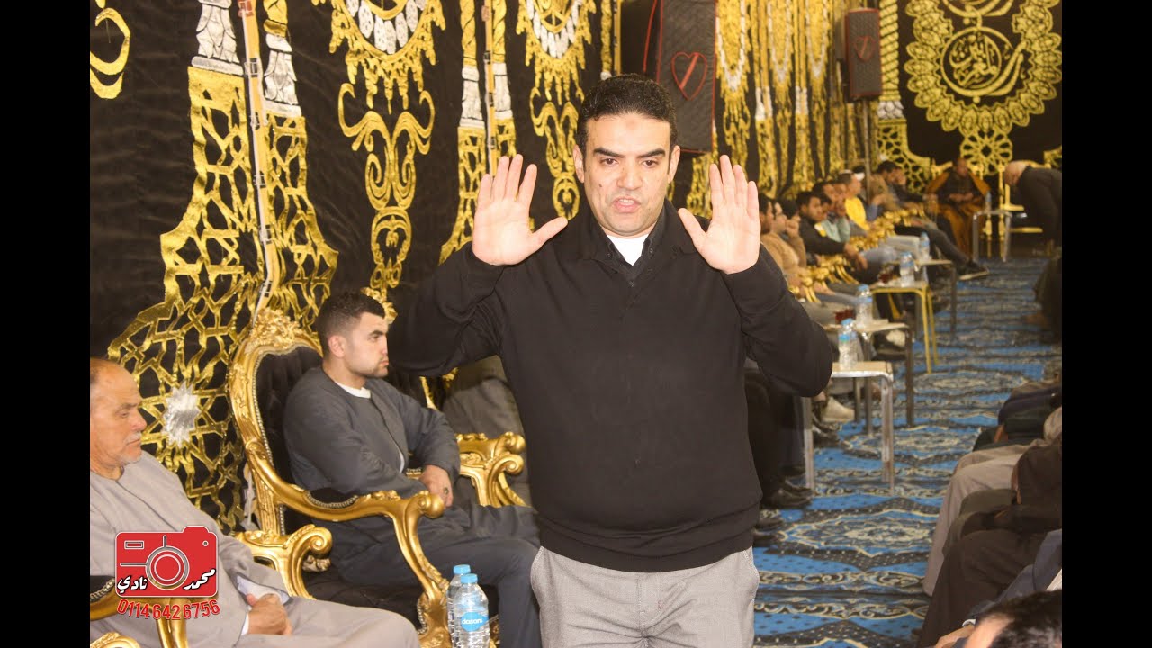 #تصوير_جوي الشيخ محمد بسيوني العشاء عزاء شيخ مشايخ عرب الجمهورية الحاج جمال ابو زنه مليج 8-3-2024