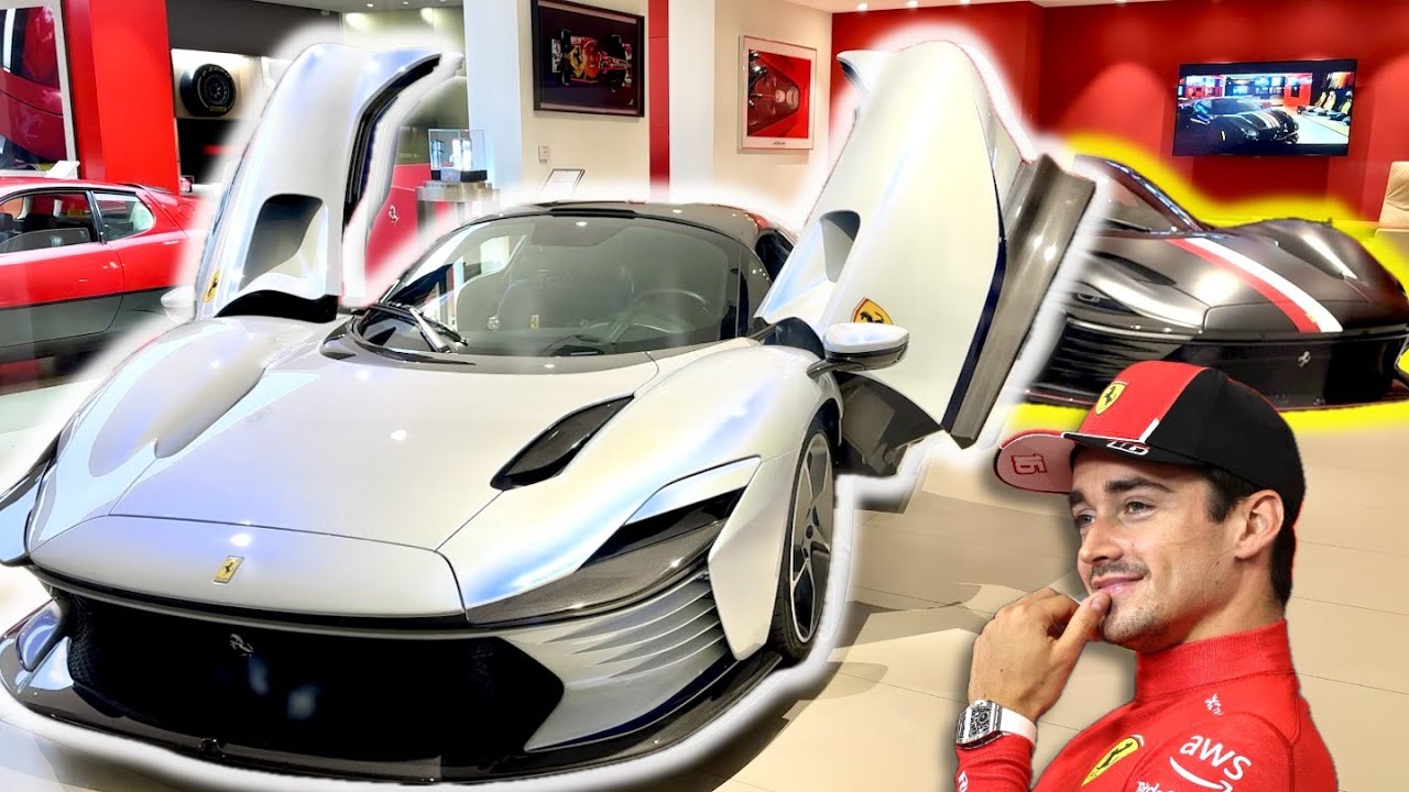 Les Ferrari de Charles Leclerc! Carspotting au Grand Prix Historique de Monaco 😍🇲🇨
