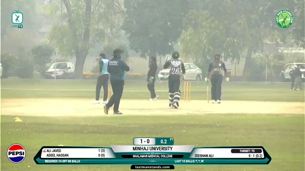 Match Highlights: Minhaj University Vs Shalamar Medical College