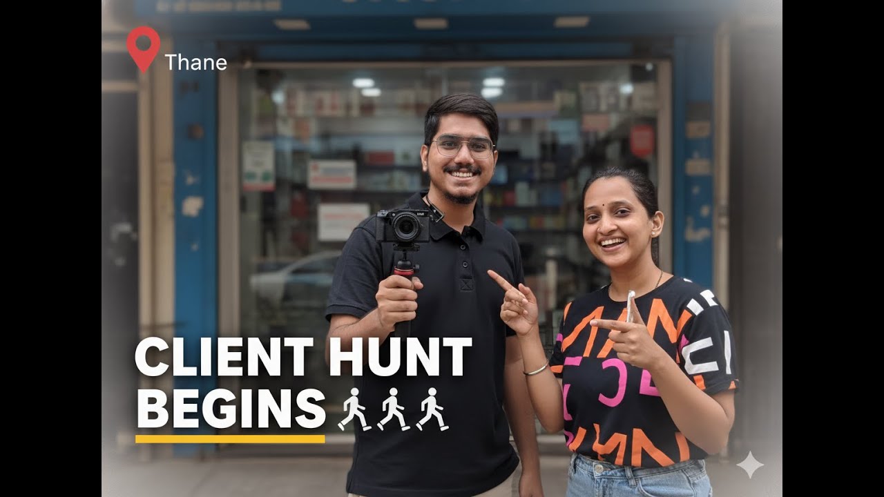 This is How We Actually Find Clients 🎯 | Unfiltered Agency Vlog (Thane Visit) #socialmediaagency