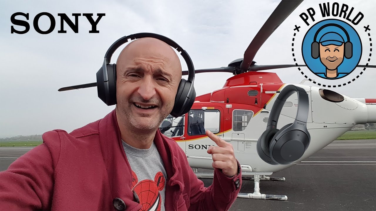 Test du Casque Antibruit Sony WH-1000XM2 en H&eacute;licopt&egrave;re !
