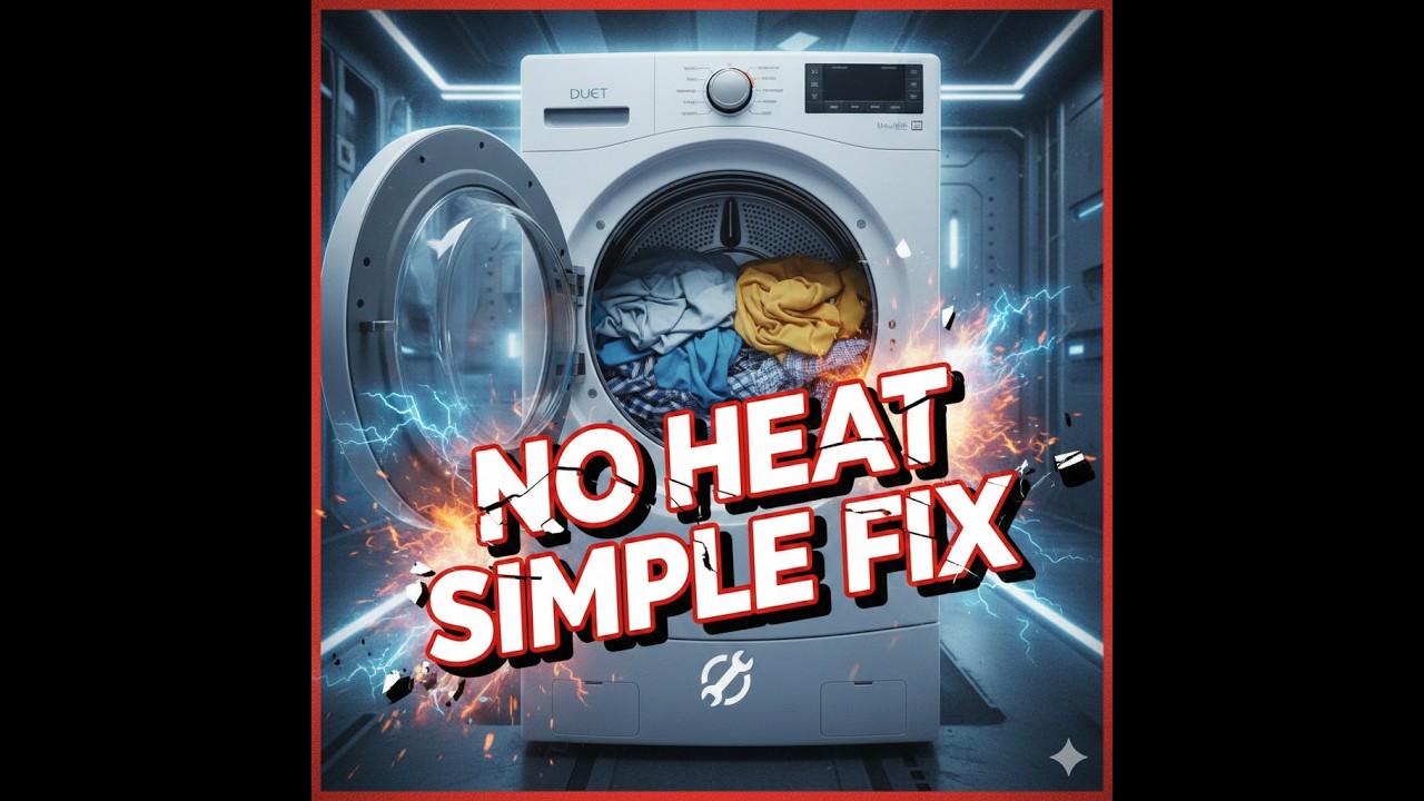 No Dryer Heat, Simple Test and Repair