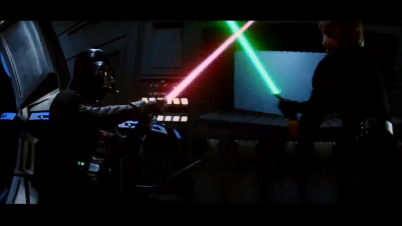 Luke vs Vader Re Edited Duel