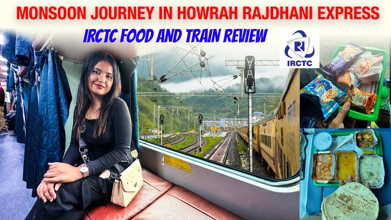 12306 New Delhi to Howrah Rajdhani Express via Patna in 2AC | Solo Journey