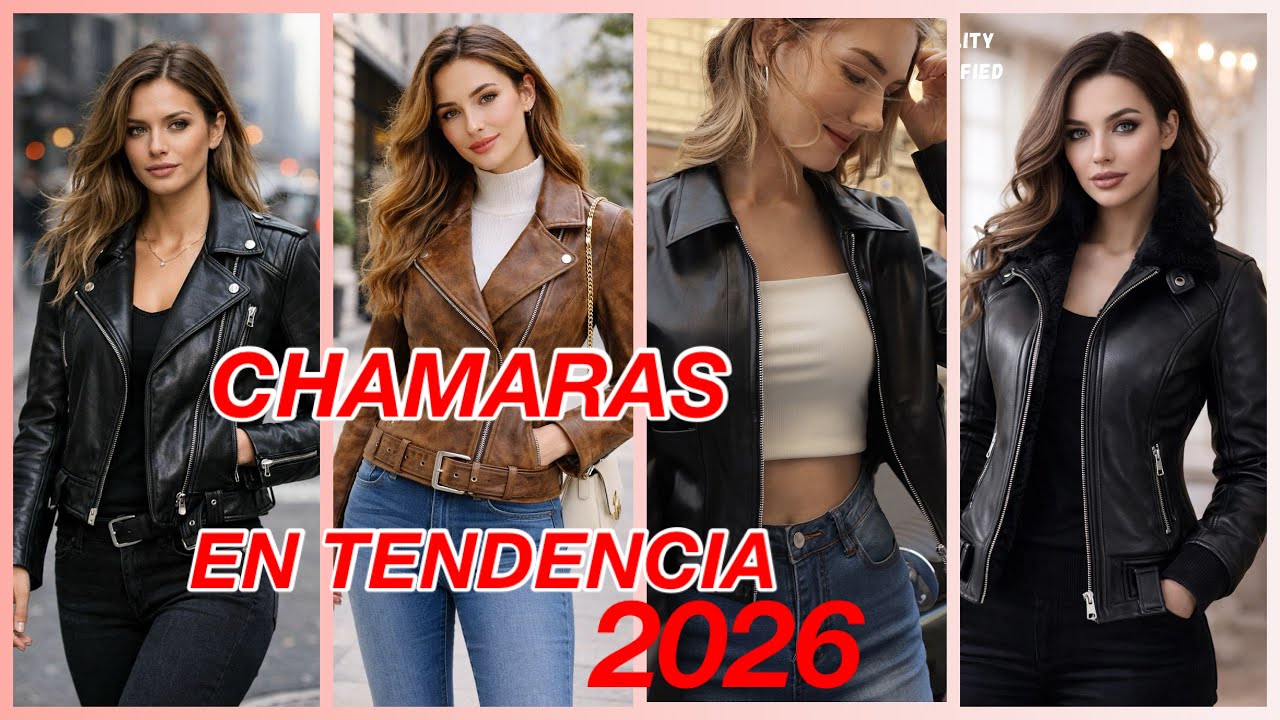 NUEVOS MODELOS CHAQUETAS MUJER 2026/27 Tendencias