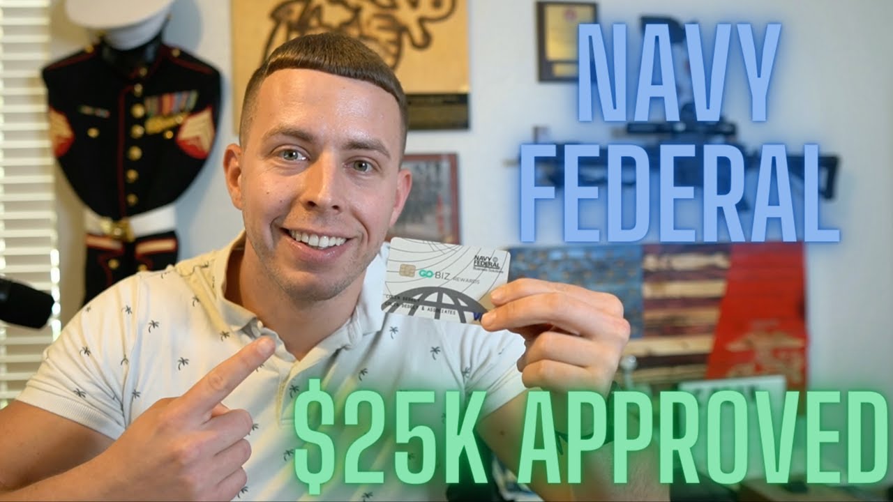 How I Got a $25k Business Credit Card From Navy Federal