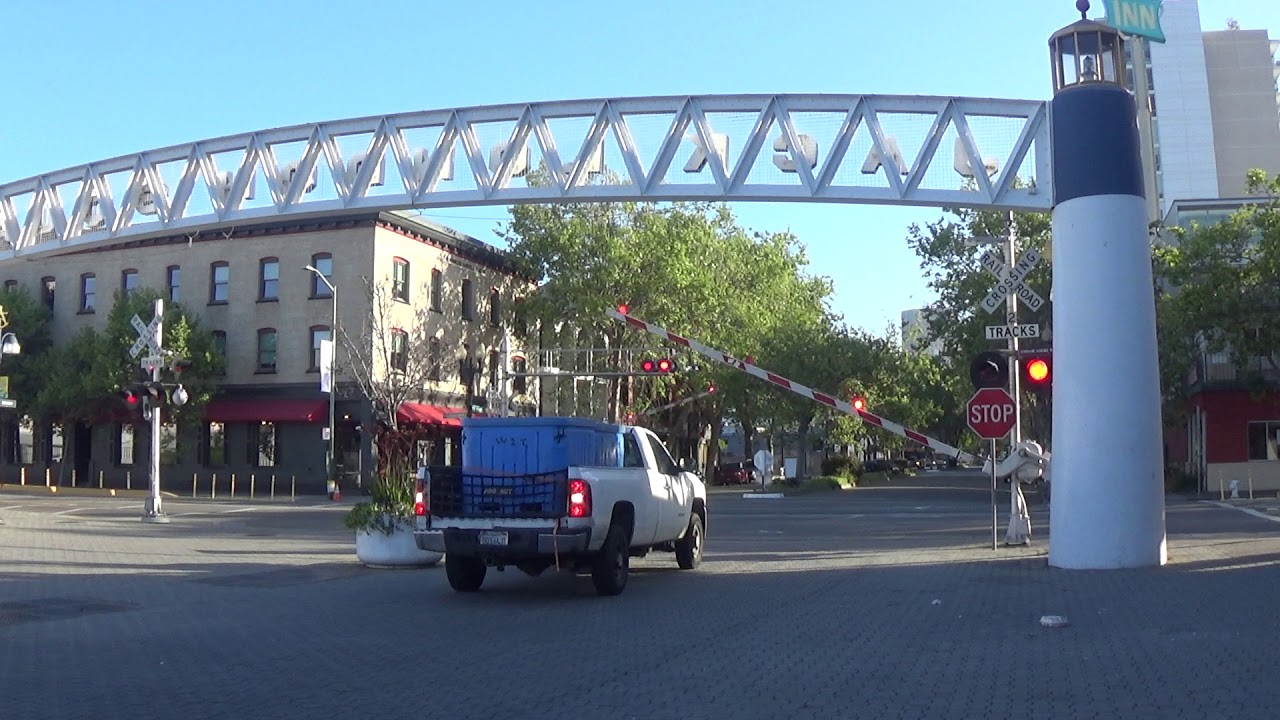 Broadway Railroad Crossing Video