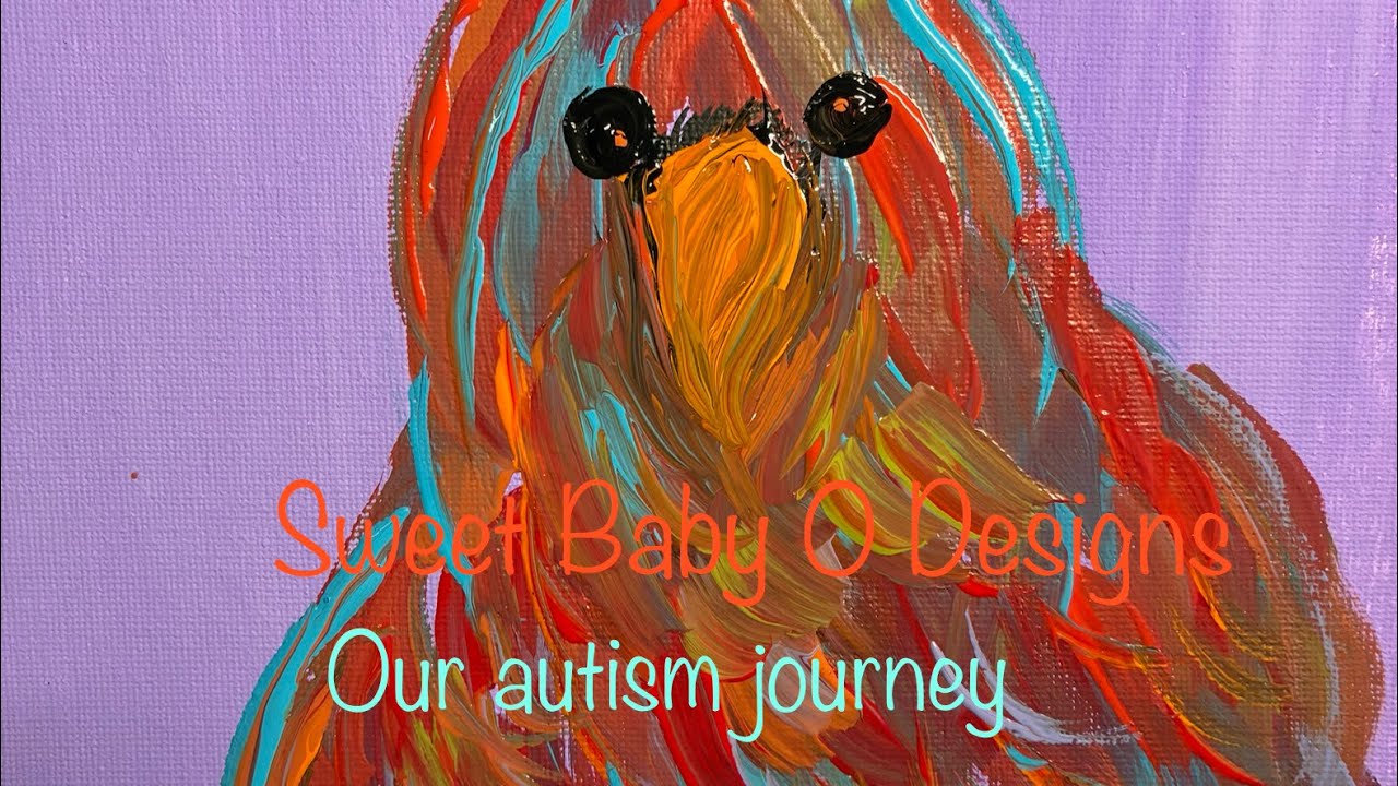 Sharing our journey with autism while painting 