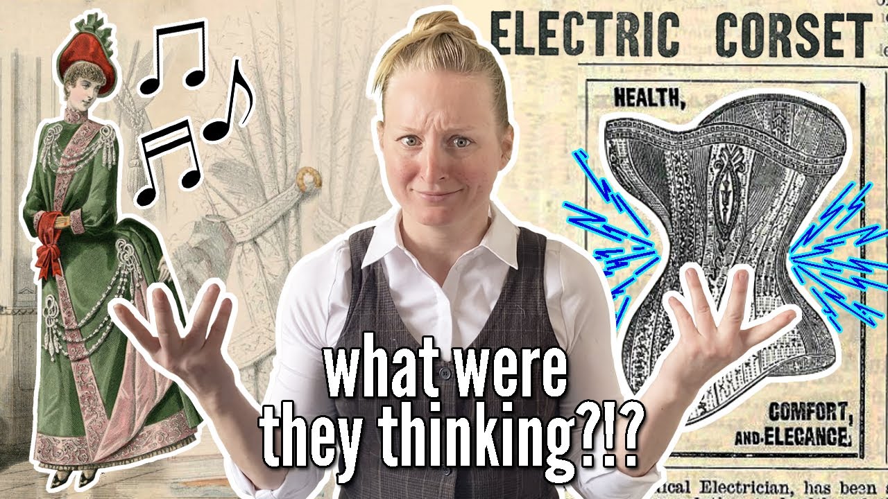 Weird Victorian Fashion Inventions: Musical Bustles, Electric Corsets and More!