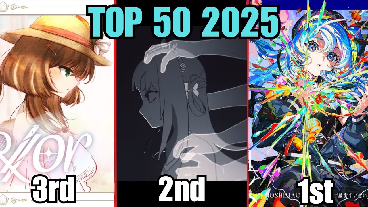 (HOLOLIVE MUSIC) TOP 50 HOLOLIVE SONGS in 2025 [Read the Desc. for more info]