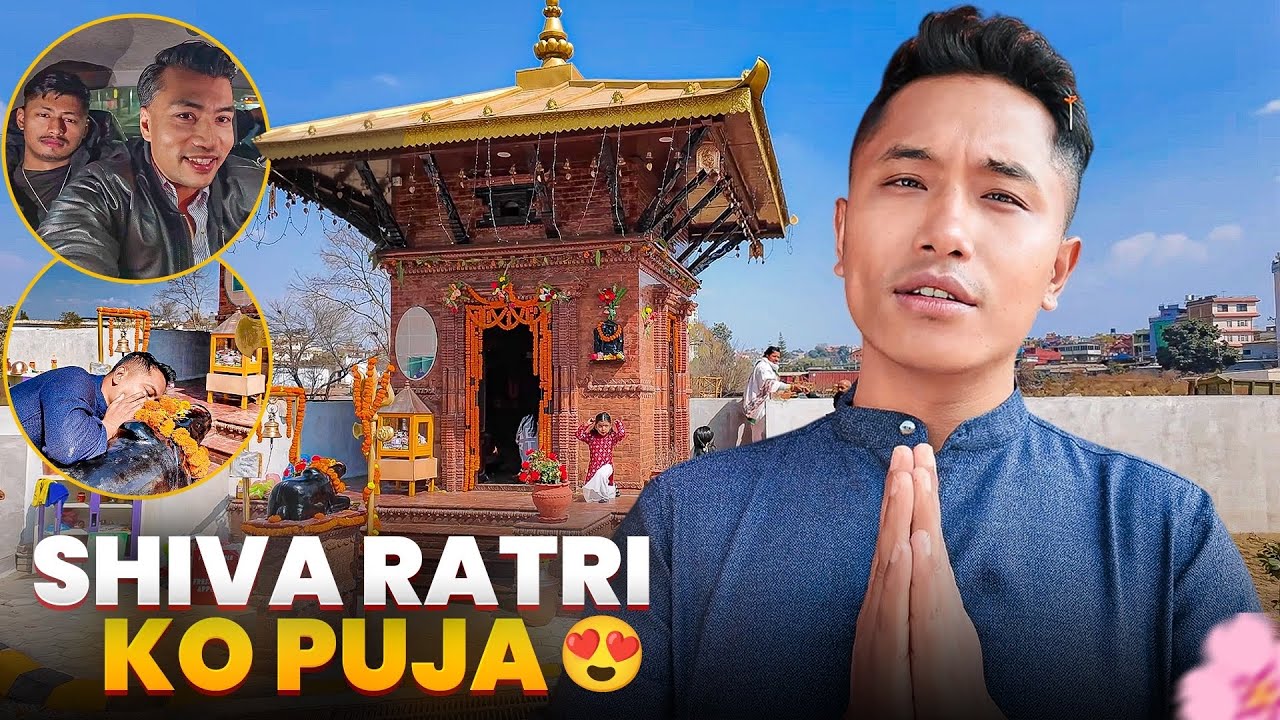  NIGTH OUT WITH FRIENDS  | SHIVA RATRI KO PUJA 🛐