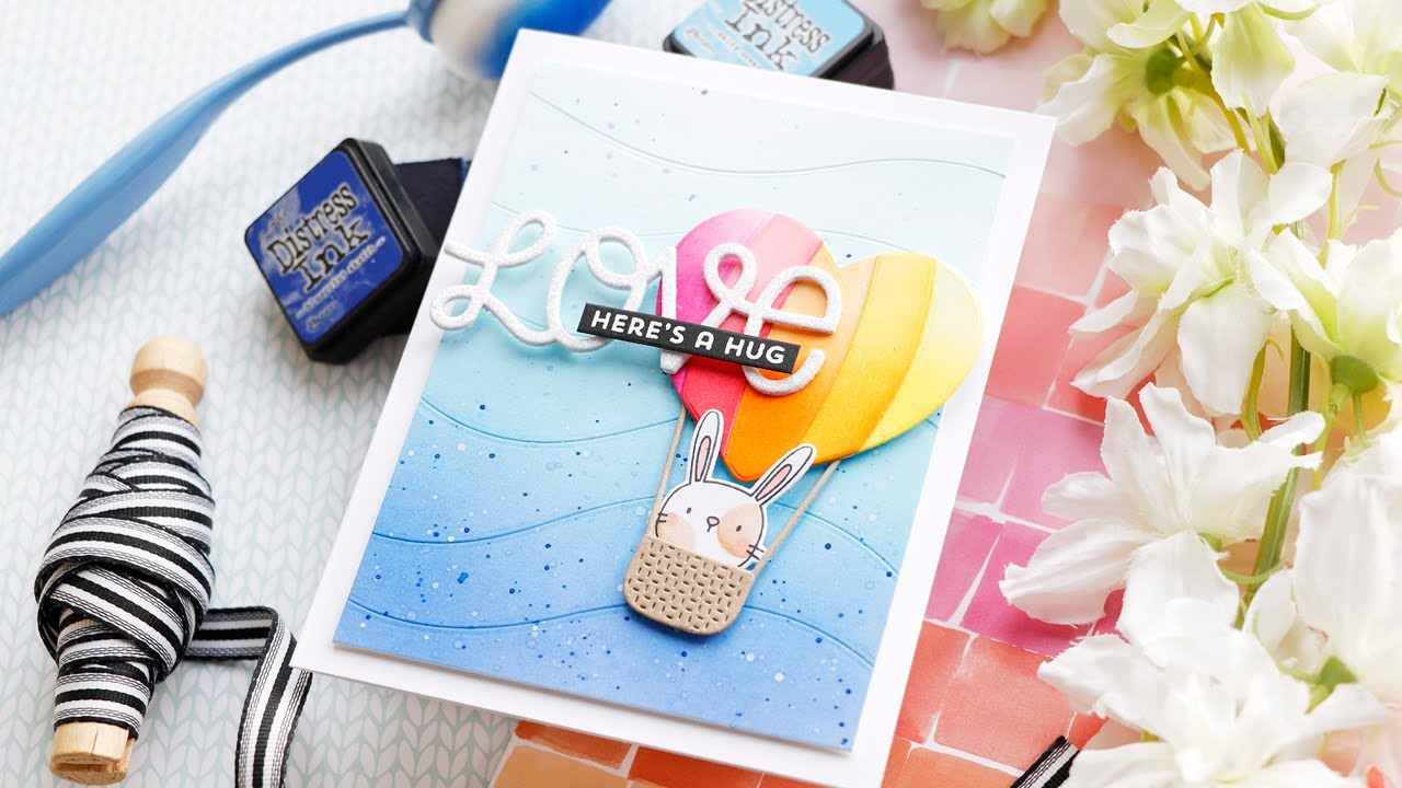 Creative Spark with Laura Bassen | Rainbow Hugs Card